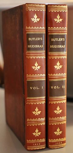 SAMUEL BUTLER 1822 HUDIBRAS, A POEM 