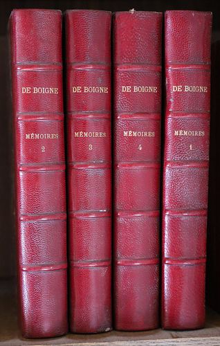 PAR M. CHARLES NICOULLAUD, 1907, "MEMOIRES DE LA COMTESSE DE BOIGNE" 