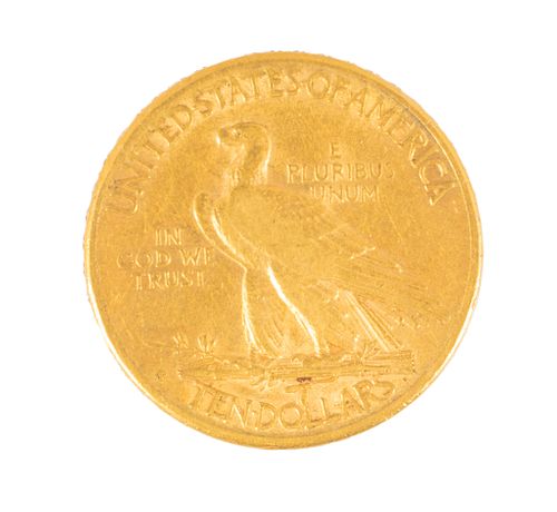 INDIAN HEAD $10 GOLD COIN 1910 