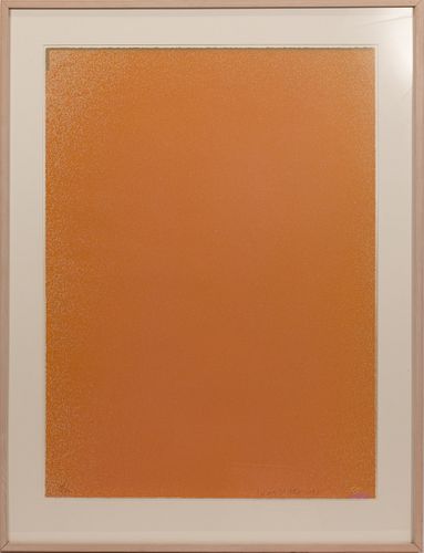 JULES OLITSKI (AMERICAN, 1922–2007) SCREENPRINT ON WOVE PAPER, 1970 H 35" W 26" UNTITLED, FROM THE GRAPHIC SUITE 
