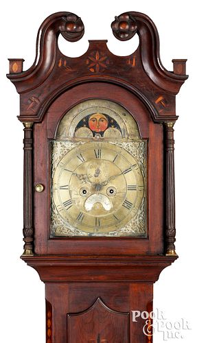 Chester County, Pennsylvania tall case clock