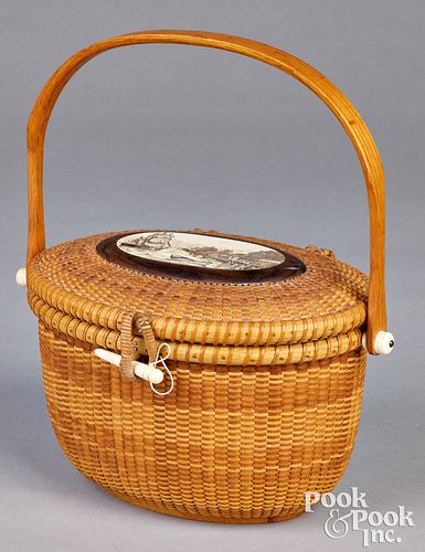 Donna Cifranic Nantucket lightship basket purse