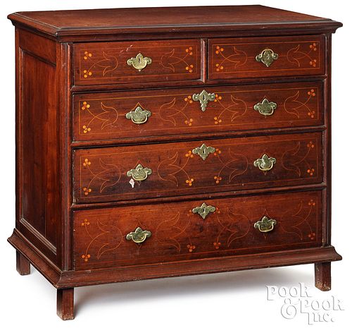 Pennsylvania William and Mary chest of drawers