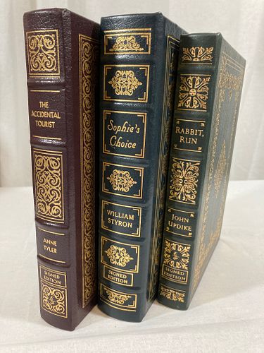 SOPHIE'S CHOICE Signed X3 EASTON PRESS Rabbit, Run LIMITED EDITIONS Accidental Tourist