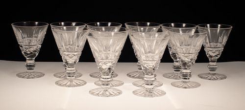 WATERFORD 'TRAMORE' CRYSTAL CORDIALS, 12 PCS, H 3", DIA 2" 