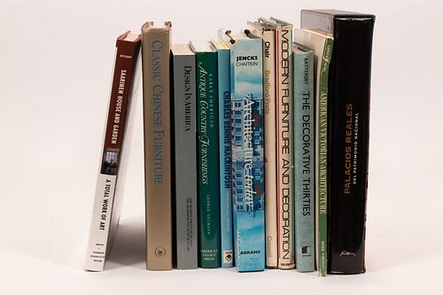 ARCHITECTURE HISTORY & REFERENCE BOOKS, 11 PCS