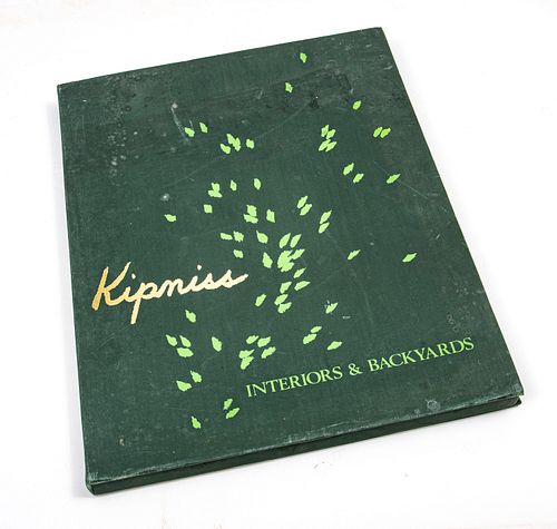 ROBERT KIPNISS, 'INTERIOR & BACKYARDS' PORTFOLIO, 4  LITHOGRAPHS 