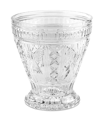WATERFORD 'MILLENNIUM' CRYSTAL CHAMPAGNE BUCKET, H 10.5", DIA 9.5" 