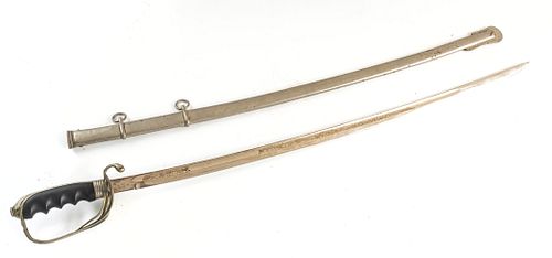 U.S. MODEL 1902 PRESENTATION SWORD, 20TH C., L 36" 