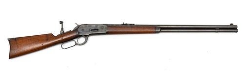 **WINCHESTER MODEL 1886 LEVER-ACTION REPEATING RIFLE, 45-70 W.C.F., C. 1899, L 26" BARREL, SN 120080 