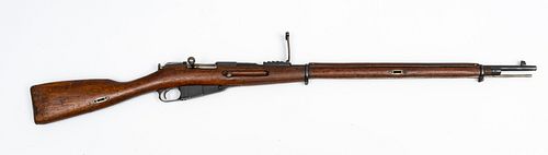 **RUSSIAN M91 MOSIN NAGANT BOLT ACTION RIFLE, 7.62, C. 1916, L 32" BARREL, SN 272383F 