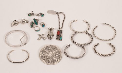 MEXICAN SILVER JEWELRY 