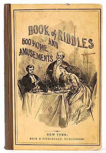 Book of Riddles and 500 Home Amusements