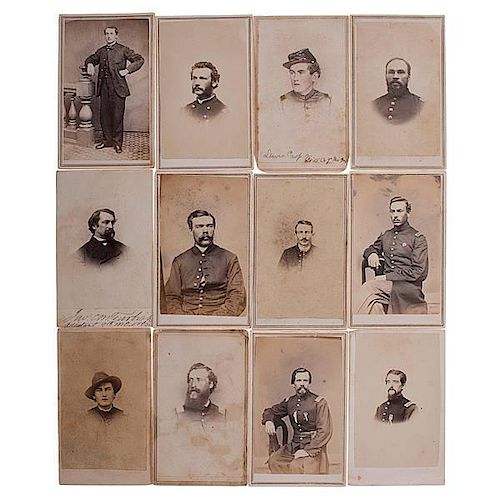 Civil War CDV Album of Soldiers of the 9th Maine Volunteers 