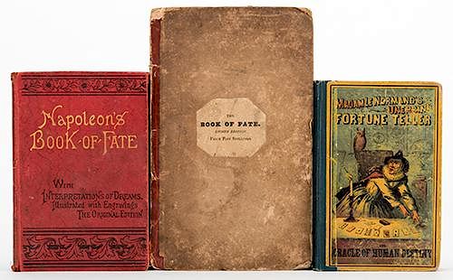 Trio of Antiquarian Fate and Fortune-Telling Books