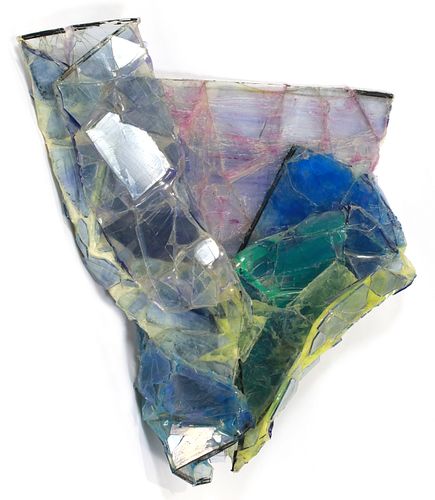 PAUL WEBSTER, SILICONE, EPOXY GLASS H 24" W 18" 