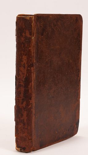 "JOURNAL OF THE LIFE AND RELIGIOUS LABOURS OF ELIAS HICKS" ISAAC T. HOPPER PUBLISHER, THIRD EDITION, 1832, H 8 3/4", W 5 3/4" 