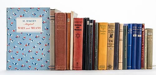 Group of 22 Vintage Books on Conjuring