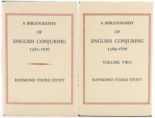 A Bibliograph of English Conjuring 1569-1876