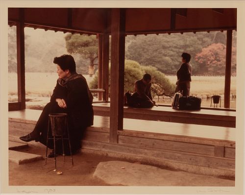 JAMES VAN SWEDEN (AMERICAN, 1935-2013) PHOTOGRAPH, H 8" W 11" JAPAN, 1983