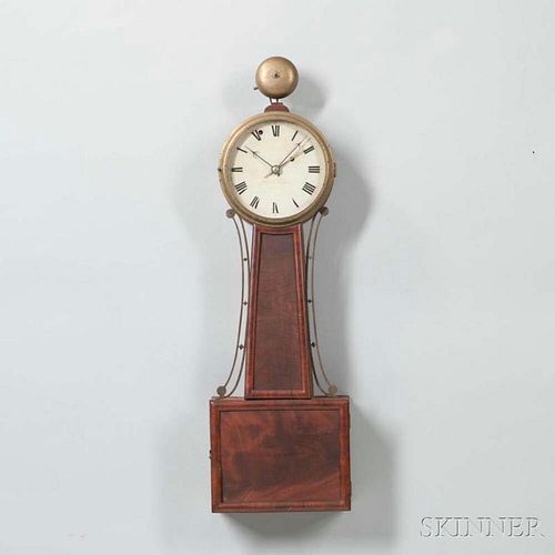 Mahogany Patent Alarm Timepiece