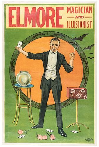 Elmore: Magician and Illusionist Stock Poster