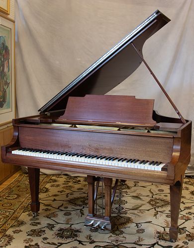 STEINWAY MAHOGANY GRAND PIANO #177398 "M" L 5'7" 