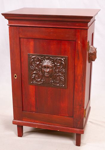 WATKINS & DONCASTER  MAHOGANY 36 DRAWER BUTTERFLY CABINET, LATE 19TH/EARLY 20TH C.  H 46", W 29"