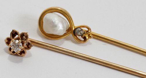 VICTORIAN TIE PINS TWO 