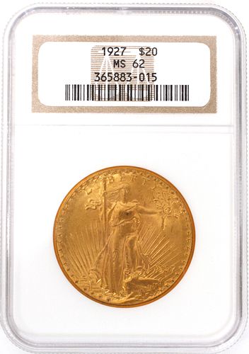 U.S, $20.DOLLAR GOLD COIN FLYING EAGLE/LIBERTY, 1927