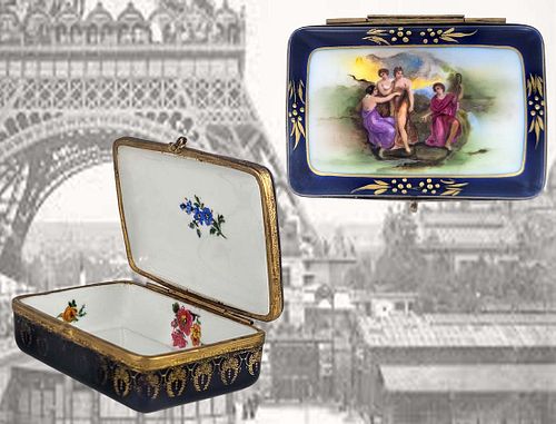 19th C. French sevres style box