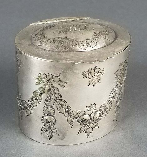 German Silver Till Box