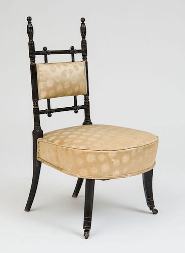 AESTHETIC MOVEMENT PARLOR CHAIR