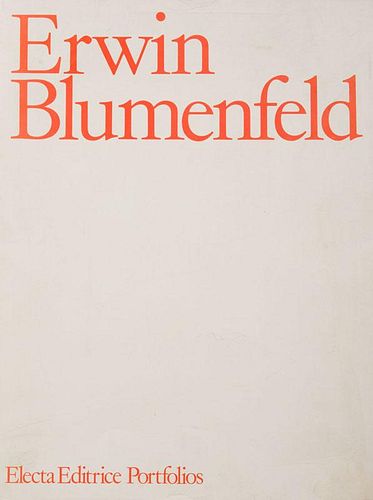 ERWIN BLUMENFELD (1897-1969): PORTFOLIOS