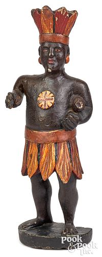 Native American Indian tobacconist figure