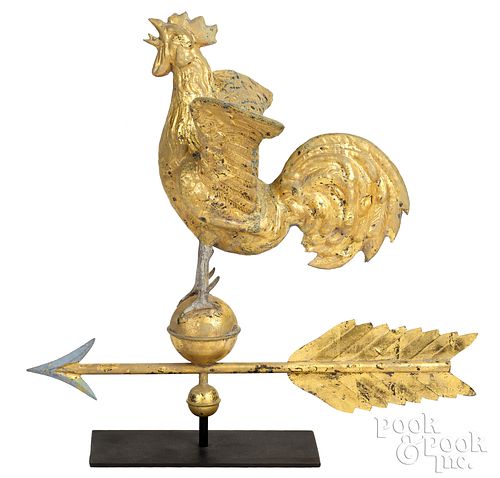 Full-bodied copper and zinc weathervane