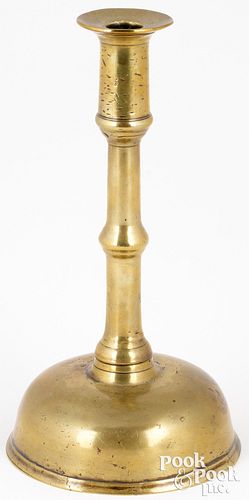 English brass candlestick, late 16th/early 17th c.