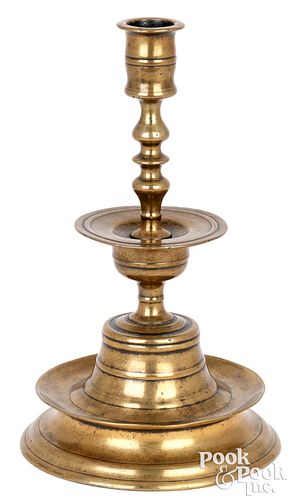 English early Tudor Chalice and Paten candlestick