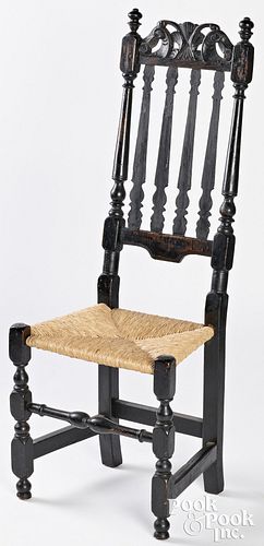 New England William and Mary side chair