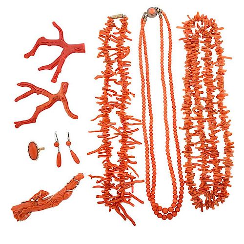 CORAL BRANCHES OR JEWELRY