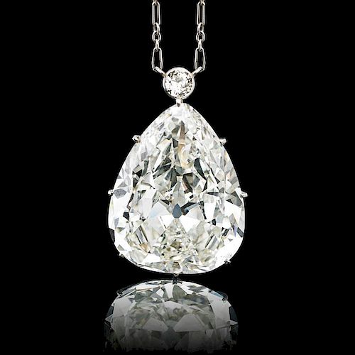 HIGHLY IMPORTANT 28.67 CTS DIAMOND NECKLACE