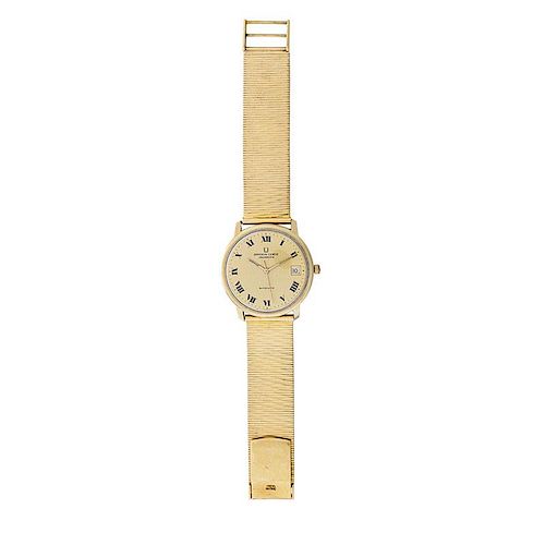 UNIVERSAL GENEVE POLEROUTER GOLD AUTOMATIC WATCH