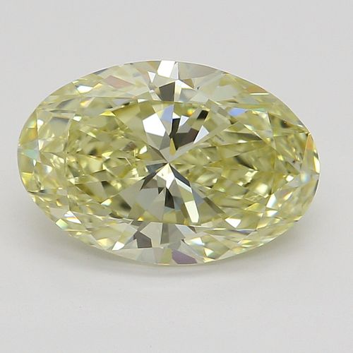1.50 ct, Natural Fancy Yellow Even Color, VS2, Oval cut Diamond (GIA Graded), Appraised Value: $23,900 