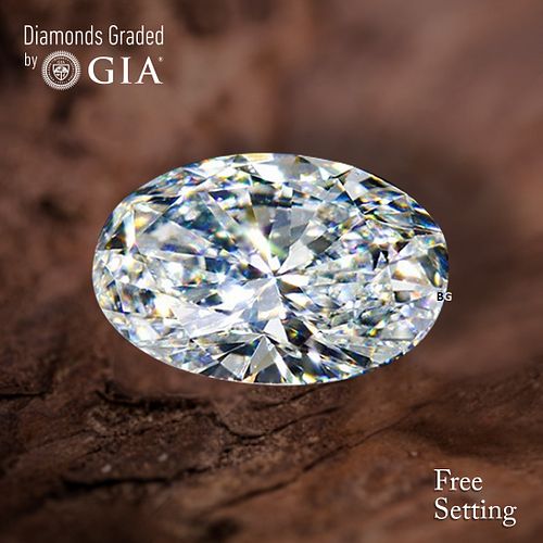 1.51 ct, F/VS2, Oval cut GIA Graded Diamond. Appraised Value: $38,100 