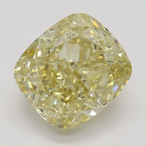 2.77 ct, Natural Fancy Brownish Yellow Even Color, VS2, Cushion cut Diamond (GIA Graded), Appraised Value: $27,400 