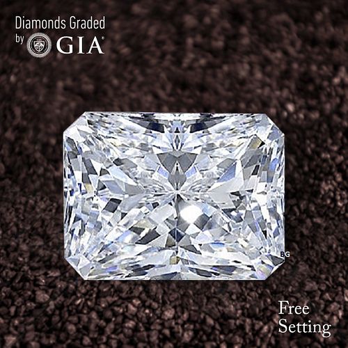 3.04 ct, D/VS2, Radiant cut GIA Graded Diamond. Appraised Value: $184,600 