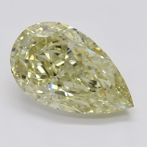 2.11 ct, Natural Fancy Brownish Yellow Even Color, IF, Pear cut Diamond (GIA Graded), Appraised Value: $29,500 