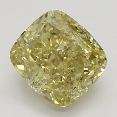 3.53 ct, Natural Fancy Deep Brownish Yellow Even Color, VVS1, Cushion cut Diamond (GIA Graded), Appraised Value: $54,500 
