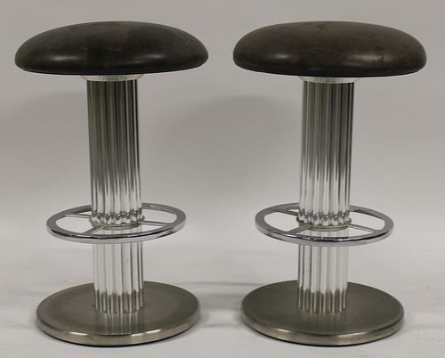 A Vintage Pair Of Design For Leisure Stools.
