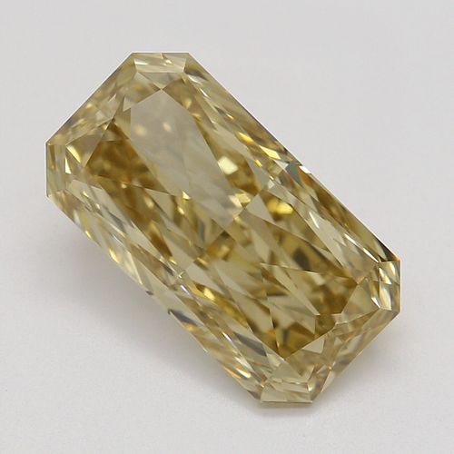1.91 ct, Natural Fancy Brown Yellow Even Color, IF, Type IIa Radiant cut Diamond (GIA Graded), Appraised Value: $42,400 